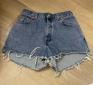 Vintage Levi Cut off Denim Shorts thumbnail 1