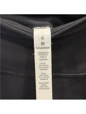 lululemon athletica Black High-Rise Crop Leggings thumbnail 2