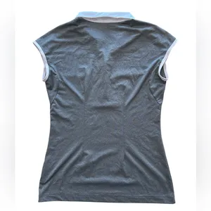**Not for Sale** Nike Golf Gray Polo Dri Fit Sleeveless Top thumbnail 2