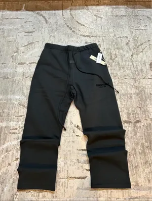 Essential Black Fear of God Hoodie and sweatpants set Medium thumbnail 2