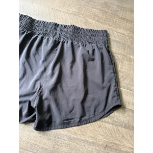 Crane Women's Black high-waisted‎ running shorts Size XL thumbnail 8