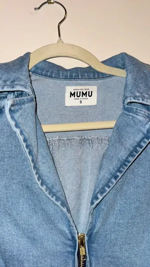 Show Me Your Mumu Outlaw Denim Romper thumbnail 4