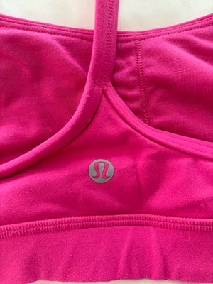 Lululemon Sonic Pink Flow Y Bra thumbnail 3