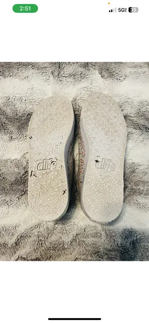 Alife Speckled Gray and Red Sneakers thumbnail 5