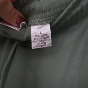 Hasting & Smith Sweatpants Womens L Green Straight Leg Average NEW thumbnail 3