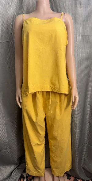 New size 2XL two piece set Yellow thumbnail 1