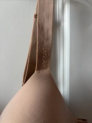 Smoothez by aerie Nude Support T-Shirt Bra with Light Padding Size 38DD thumbnail 2