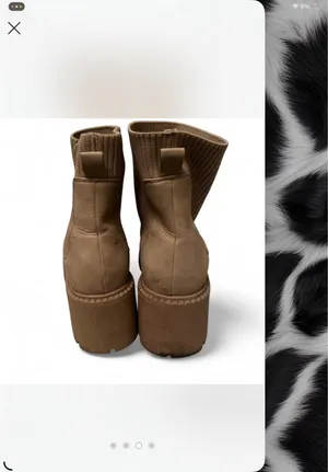 Tank ankle boots Brown Size 8 thumbnail 3