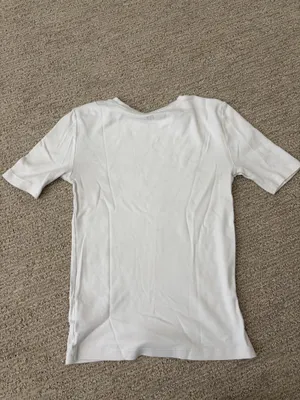 Gap White T-Shirt Short Sleeve thumbnail 2