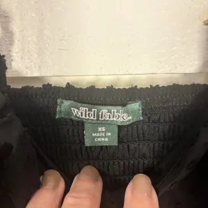 Wild Fable Dress Black midi XS sleeveless thumbnail 4