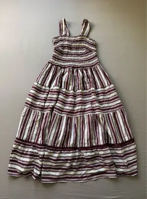 Terra & Sky Striped Tiered Maxi Sundress thumbnail 5