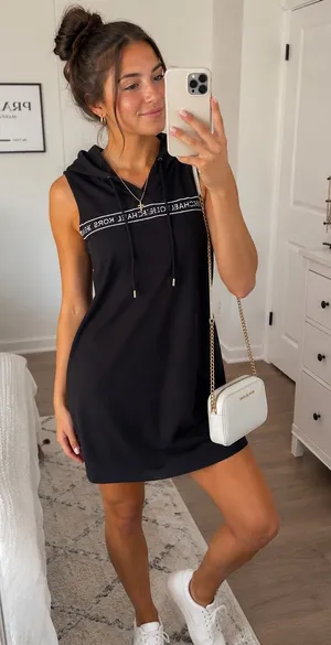 Michael Kors Navy Dress Blue thumbnail 1