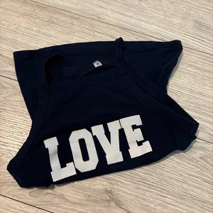 Love tank top Black thumbnail 2