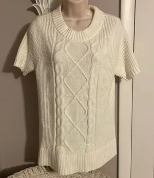Torrid Short Sleeve‎ Sweater Size L thumbnail 1