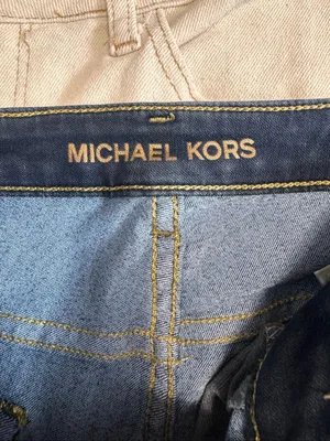 Michael Kors Izzy Skinny Jeans Womens 12 Dark Wash Stretch Denim Pants thumbnail 9