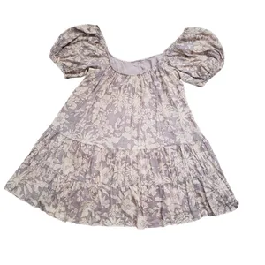 Anthropologie By Together Floral Dress Womens Small Puff Sleeve Boho Fairy thumbnail 6