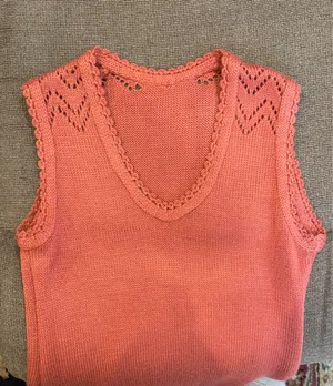 Handmade 2-piece Croqueted Rust Dress Suit thumbnail 6