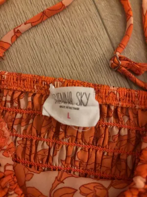 Bright orange top  thumbnail 3