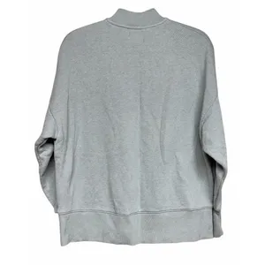 Madewell MWL Airyterry Quarter Zip Sweatshirt Mint Green Women's Size Small‎ thumbnail 2