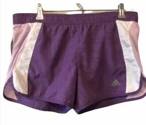 Adidas Purple Lined Athletic Running Shorts S‎ thumbnail 1