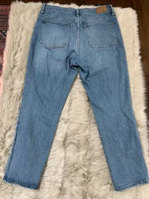 Madewell The Perfect Vintage Jean Belbury Wash High Waist Tapered Mom Jeans Size thumbnail 4