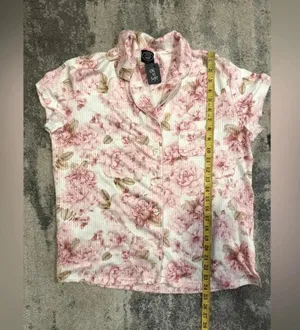 Women’s NWT Pink Lauren Ashley PJ Top thumbnail 6