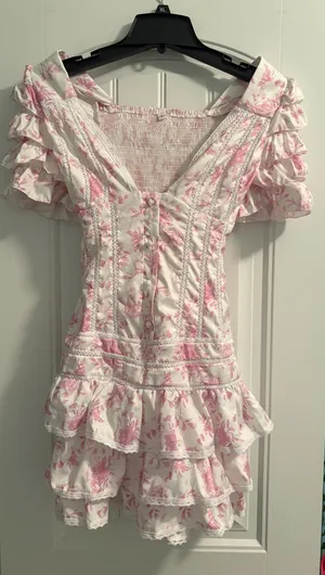 Floral Dress Pink thumbnail 1