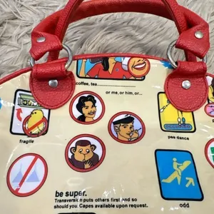 TransVersion Funky Funny Plastic Purse Red thumbnail 9