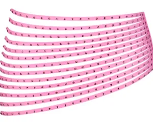 Skims limited edition rhinestone strappy swim skirt thumbnail 3