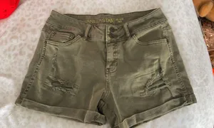 denim shorts Green Size 8 thumbnail 1