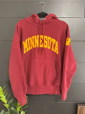 U of Minnesota College Gameday Sports Pullover Hoodie Sweatshirt Unisex Sz S EUC thumbnail 1