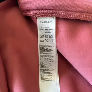 Varley Dusty Rose Half-Zip Turtleneck Pullover thumbnail 8