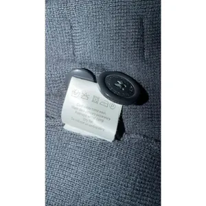 Ben Sherman Double Breasted Grey Knit Women’s Belted 3/4 sleeves Jacket Size M thumbnail 6