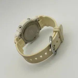 White Digital Sports Watch 30M WR Stainless Steel , 40mm Working New Battery thumbnail 5