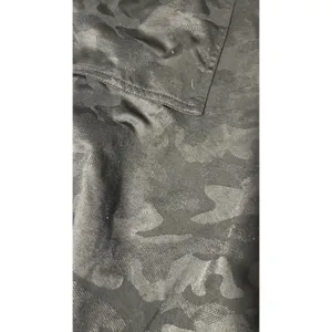 Liverpool Los Angeles Black Camo Tonal Jogger Pants Size 14/32 Zipped Cuffs thumbnail 3
