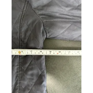 Hunter‎ Womens Navy Blue Quilted Long Sleeve Collared Jacket Size 4 RN126623 thumbnail 10