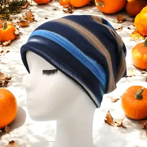 Colorful Pullover Convertible Hat Unisex‎ Casual Neck Hair Hoop Thin Beanie thumbnail 4