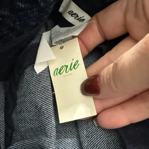AERIE NWT Denim Bucket Hat One Size 100% Cotton‎ thumbnail 5
