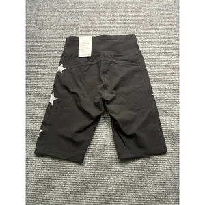 Tommy Hilfiger Sport Star Print Bike Shorts‎ High Rise 4 Way Stretch Black XS thumbnail 9