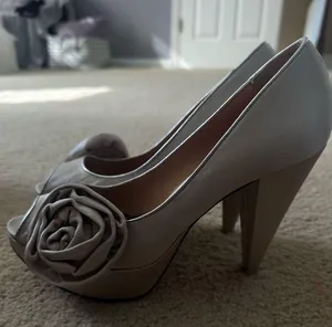 Betsey Johnson Heels silver thumbnail 1