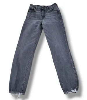 Abercrombie & Fitch Jeans Size 24 Signature Collection High Rise Girlfriend Jean thumbnail 1