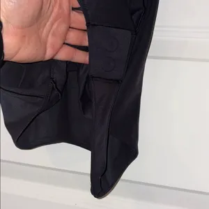 Lululemon Wundermost Ultra-Soft Nulu Mockneck Sleeveless Bodysuit-Black thumbnail 5