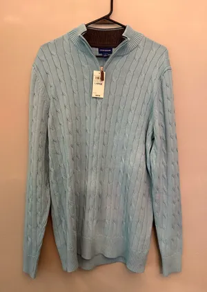 Club Room Quarter Zip Sweater thumbnail 1