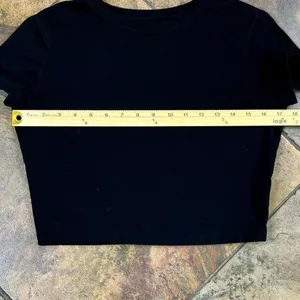 Wild Fable Black Short Shirt T-shirt Medium thumbnail 6
