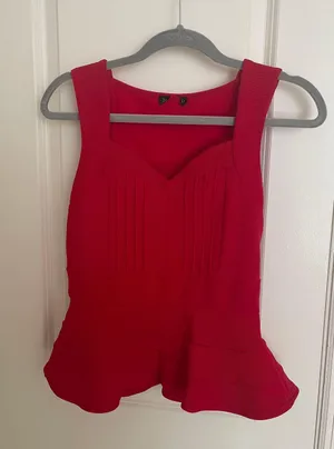 Topshop Top Like Corset, Size S thumbnail 1