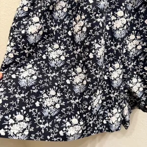 Anthropologie The Katerina Button-Front Romper Size M Black Floral‎ thumbnail 15