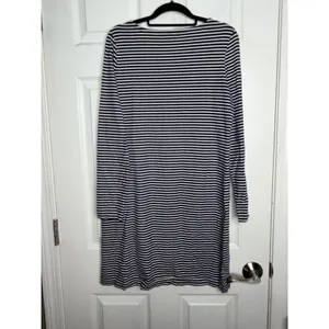 Vineyard Vines Blue/White Striped Nautical Dress Size Small thumbnail 2