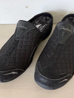 Skechers Air Cooled Slip On Sneakers Womens Black Size 7 Arch Fit Relax Fit NEW thumbnail 7