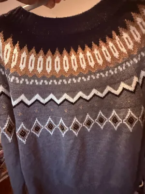 Crown and ivy fair isle sweater thumbnail 4