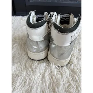 Vintage Havana Womens High‎ Top Sneakers Rhinestone Star White Silver Size 5 thumbnail 5
